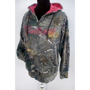 LADIES CARHARTT ZIP HOODED SWEATSHIRT 12-14